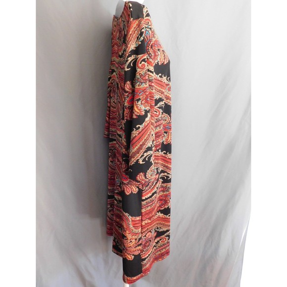 NY Collection Dress 1X Women's Plus Stylish Sheath Dress & Necklace Size 1X - Picture 6 of 11